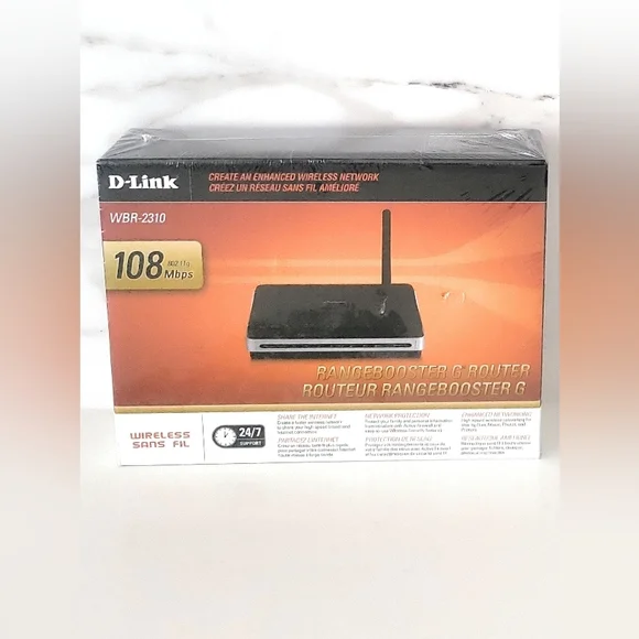 D-Link Black Wireless G Router - Picture 2 of 3